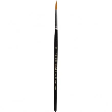 Gold Line Penslar, L: 18,5 cm, B: 3 mm, rund, 12 st/ 12 pk.