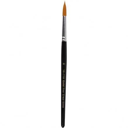 Gold Line Penslar, L: 20 cm, B: 7 mm, rund, 6 st/6 pk.