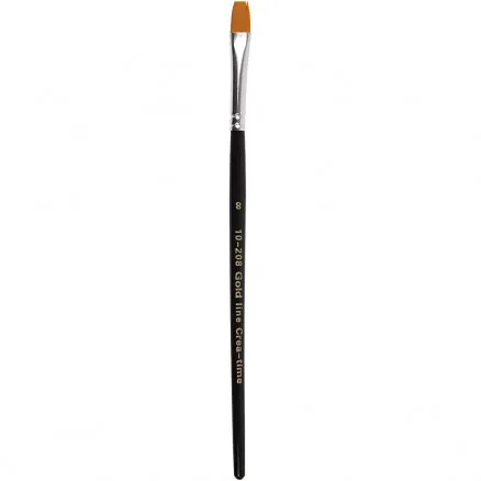 Gold Line Penslar, L: 18,5 cm, B: 8 mm, platt, 12 st/ 12 pk.